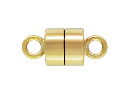 Gold Filled Magnetic Clasp Round   4.5mm