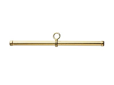 Gold Filled T-bar 37mm X 1.8mm