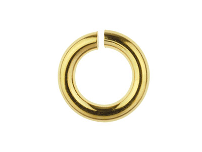 Gold Filled Open Jump Ring 5mm     Pack of 10 - Standard Image - 1