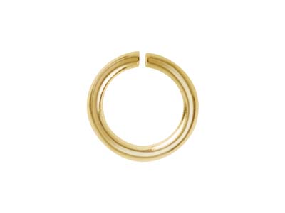 Gold Filled Open Jump Ring 8mm     Pack of 10 - Standard Image - 1