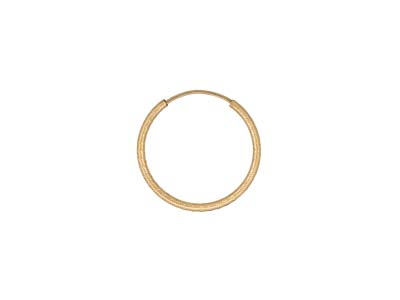 Gold Filled 20mm Hoop Earring