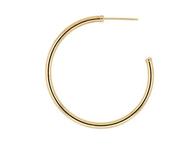 Gold-Filled-30mm-Hoop-Post-Earring