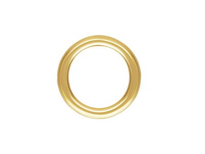 Gold Filled Circle Of Life Earring 7mm - Standard Image - 1