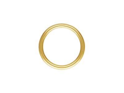 Gold Filled Circle Of Life Earring 10mm - Standard Image - 1