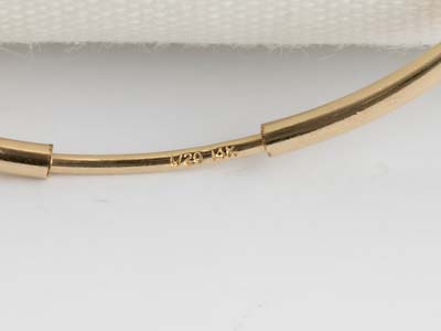 Gold Filled Endless Hoops 10mm     Pack of 2 - Standard Image - 4