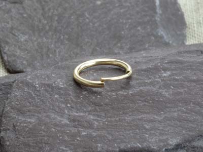 Gold Filled Endless Hoops 10mm     Pack of 2 - Standard Image - 8