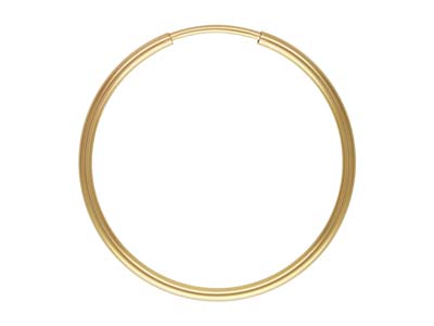 Gold Filled Endless Hoop 24mm