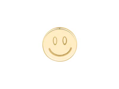 Gold Filled Smiley Face Labret Tube 3mm - Standard Image - 2