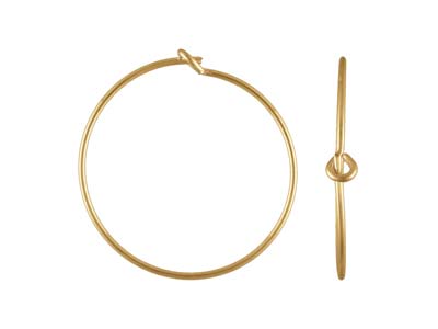 Gold-Filled-Beading-Hoop-Earring---20mm