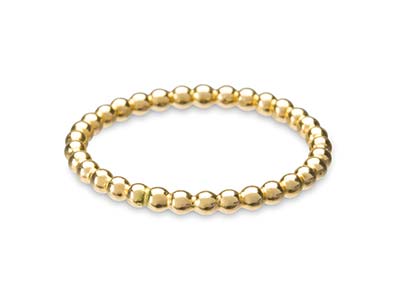 Gold Filled Beaded Wire 2mm - Standard Image - 2