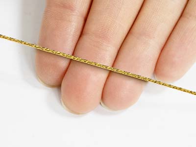 Gold Filled Sparkle Wire 0.9mm Half Hard - Standard Image - 3