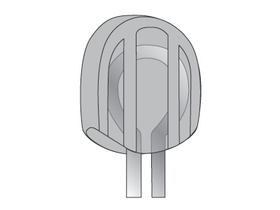 Silicone Comfort Backs For Earclips Pack of 20 - Standard Image - 2