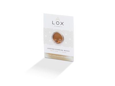 Lox locking and lifting earrings backs 