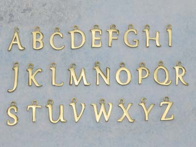 9ct Yellow Gold Letter C Initial   Charm - Standard Image - 4