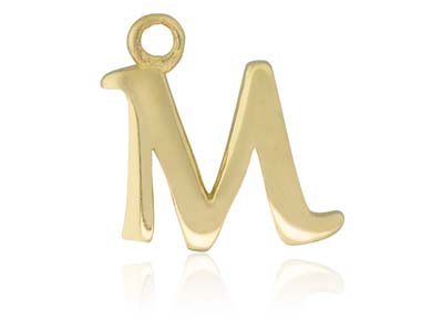 9ct-Yellow-Gold-Letter-M-Initial---Charm