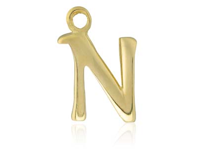 9ct-Yellow-Gold-Letter-N-Initial---Charm
