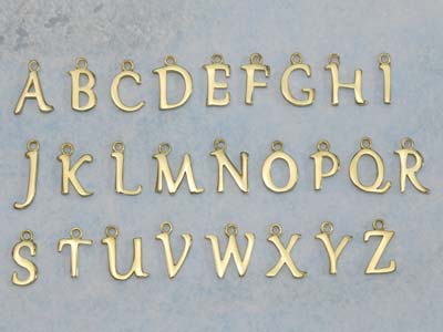 9ct Yellow Gold Letter Z Initial   Charm - Standard Image - 4