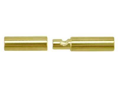 9ct Yellow Gold Bayonet Clasp,     3.5mm Outside Diameter - Standard Image - 2