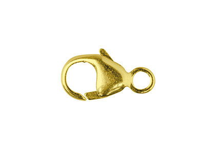 9ct Yellow Gold Oval Trigger Clasp 9mm
