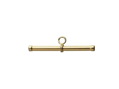 9ct Yellow Gold T-bar 24mm X 1.8mm