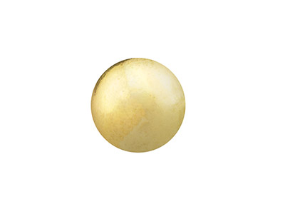 9ct Yellow Gold Ball Stud 3mm, 100% Recycled Gold - Standard Image - 2