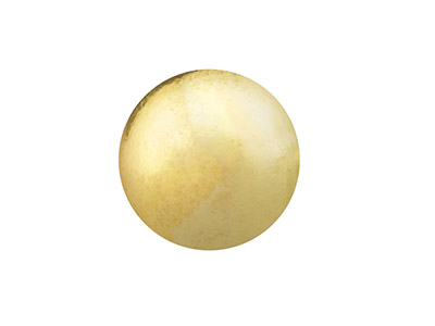9ct Yellow Gold Ball Stud 5mm, 100% Recycled Gold - Standard Image - 2