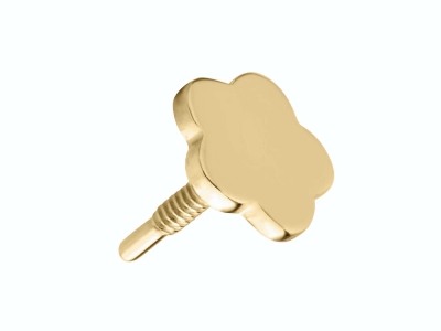 9ct-Yellow-Gold-Plain-Flower-LabretPo...