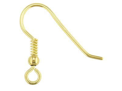 Gold earrings sales with hooks