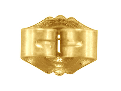 9ct Yellow Gold Scroll Large, 100% Recycled Gold - Standard Image - 2
