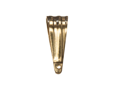 9ct Yellow Gold Ridged Pendant Bail 10mm