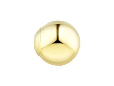 9ct Yellow Gold 1 Hole Ball With   Cup 3mm - Standard Image - 3