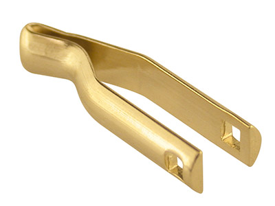 9ct Yellow Gold Cufflink S-arm     Only, Heavy Weight, 100% Recycled  Gold - Standard Image - 1