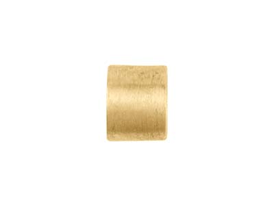 9ct Yellow Gold Tube Setting 4.6mm Semi Finished Cast Collet, 100%    Recycled Gold - Standard Image - 2