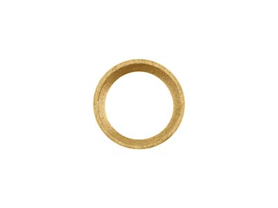 9ct Yellow Gold Tube Setting 4.6mm Semi Finished Cast Collet, 100%    Recycled Gold - Standard Image - 3