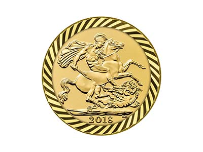9ct Yellow Gold Full Sovereign 4   Claw Dia - Standard Image - 3