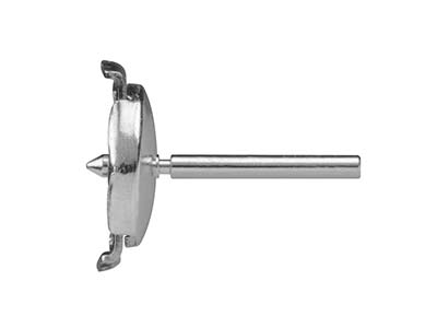 9ct White Gold Guardian Comfort    Ear Fitting Small - Standard Image - 3