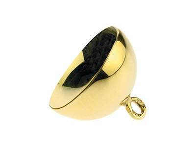 18ct Yellow Gold Magnetic Ball     Clasp 10mm - Standard Image - 3