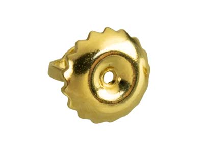 18ct Yellow Gold Heavy Threaded    Scroll, 100% Recycled Gold - Standard Image - 2