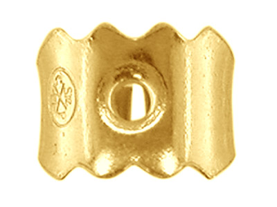 18ct Yellow Gold Scroll Medium,    100% Recycled Gold - Standard Image - 3