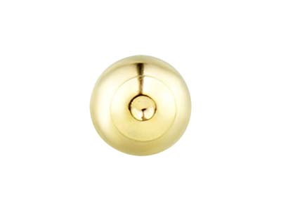 18ct Yellow Gold 1 Hole Ball With  Cup 4mm - Standard Image - 2