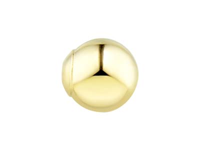 18ct Yellow Gold 1 Hole Ball With  Cup 4mm - Standard Image - 3