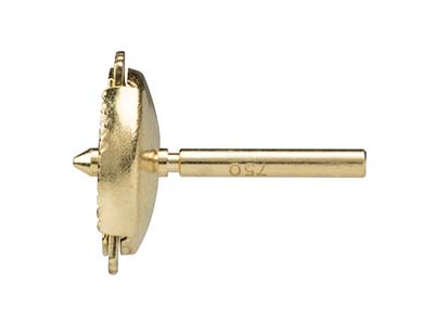 18ct Yellow Gold Guardian          Ear Fitting Medium - Standard Image - 3