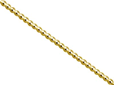 18ct Yellow Gold Beaded Wire 1.5mm