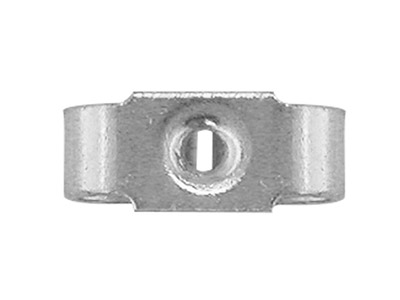 18ct White Gold Scroll Medium, 100% Recycled Gold - Standard Image - 3