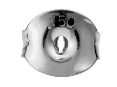 18ct White Gold Scroll Small - Standard Image - 3
