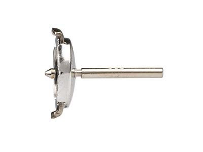 18ct White Gold Guardian Comfort   Ear Fitting Small - Standard Image - 3