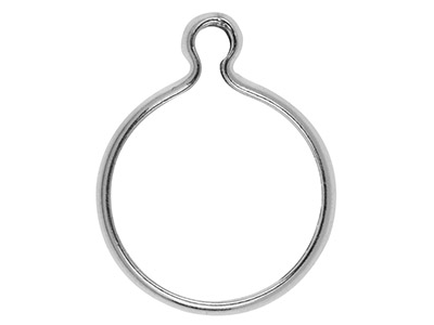 Sterling Silver Round Wraptite 8mm 1 Loop Pack of 5 - Standard Image - 2