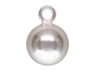 Sterling Silver Ball Drop 6mm