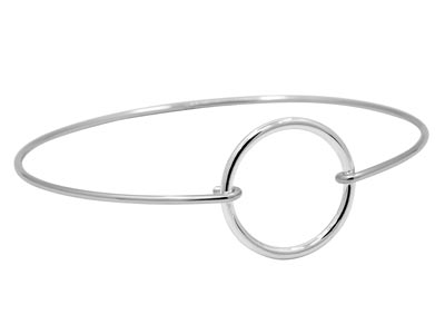 Sterling Silver Interchangeable     Bangle Bracelet Component 7