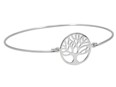 Sterling Silver Interchangeable     Bangle Bracelet Component 7